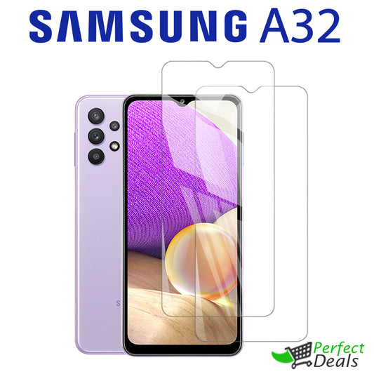 9H Clear Screen Protector Tempered Glass for Samsung Galaxy A32