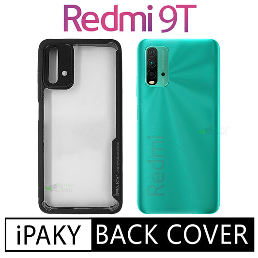 iPaky Shock Proof Back Cover for Redmi 9T