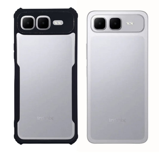 infinix Smart 10 Plus Case with Heavy-Duty Shockproof Edges, Reinforced Corners, and Anti-Slip Textured Grip for Maximum Protection and Secure Handling