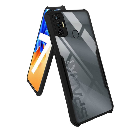 Tecno Spark 7 Shockproof Bumper Case with Enhanced Grip and Ultra-Durable Edges for Maximum Protection