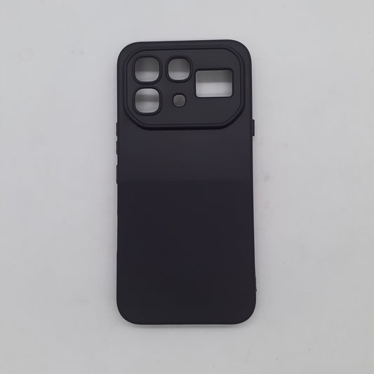 Infinix Note 60 Premium Soft TPU Back Cover – Slim Silicone Shockproof Phone Case with Raised Camera Protection