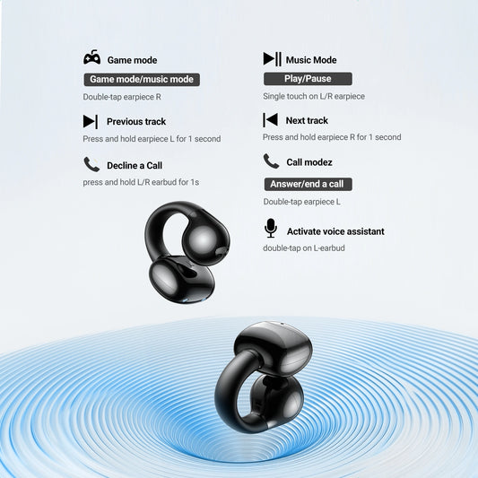 UGREEN HiTune S3 True Wireless Earbuds Black – Model WS209 – Clear Audio Accessory for Music, Calls, Gaming, Streaming, Travel and Everyday Listening