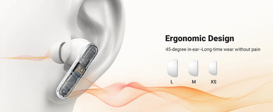 UGREEN HiTune T3 Pro Active Noise-Cancelling Wireless Earbuds – Model WS206 – Clear Audio Accessory for Music, Calls, Gaming, Streaming, Travel and Everyday Listening