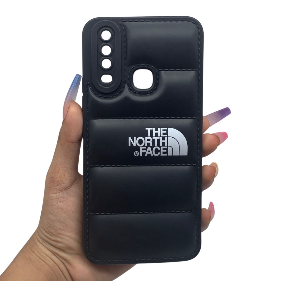 Vivo Y17 Puffer Jacket Case Shock-Absorbing Air Cushion Back Cover
