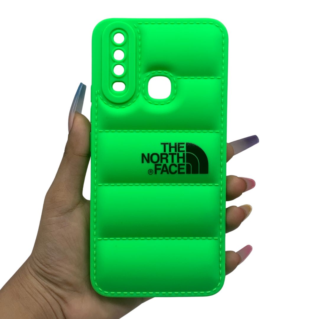 Vivo Y17 Puffer Jacket Case Shock-Absorbing Air Cushion Back Cover