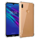 AntiShock Clear Back Cover Soft Silicone TPU Bumper case for Huawei Y6 2019