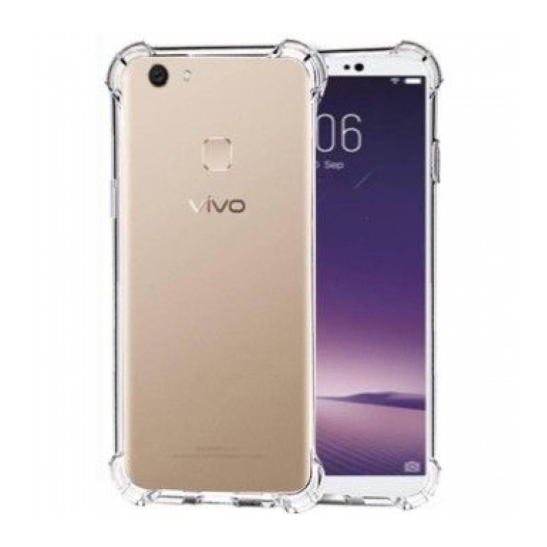 AntiShock Clear Back Cover Soft Silicone TPU Bumper case for Huawei Y71
