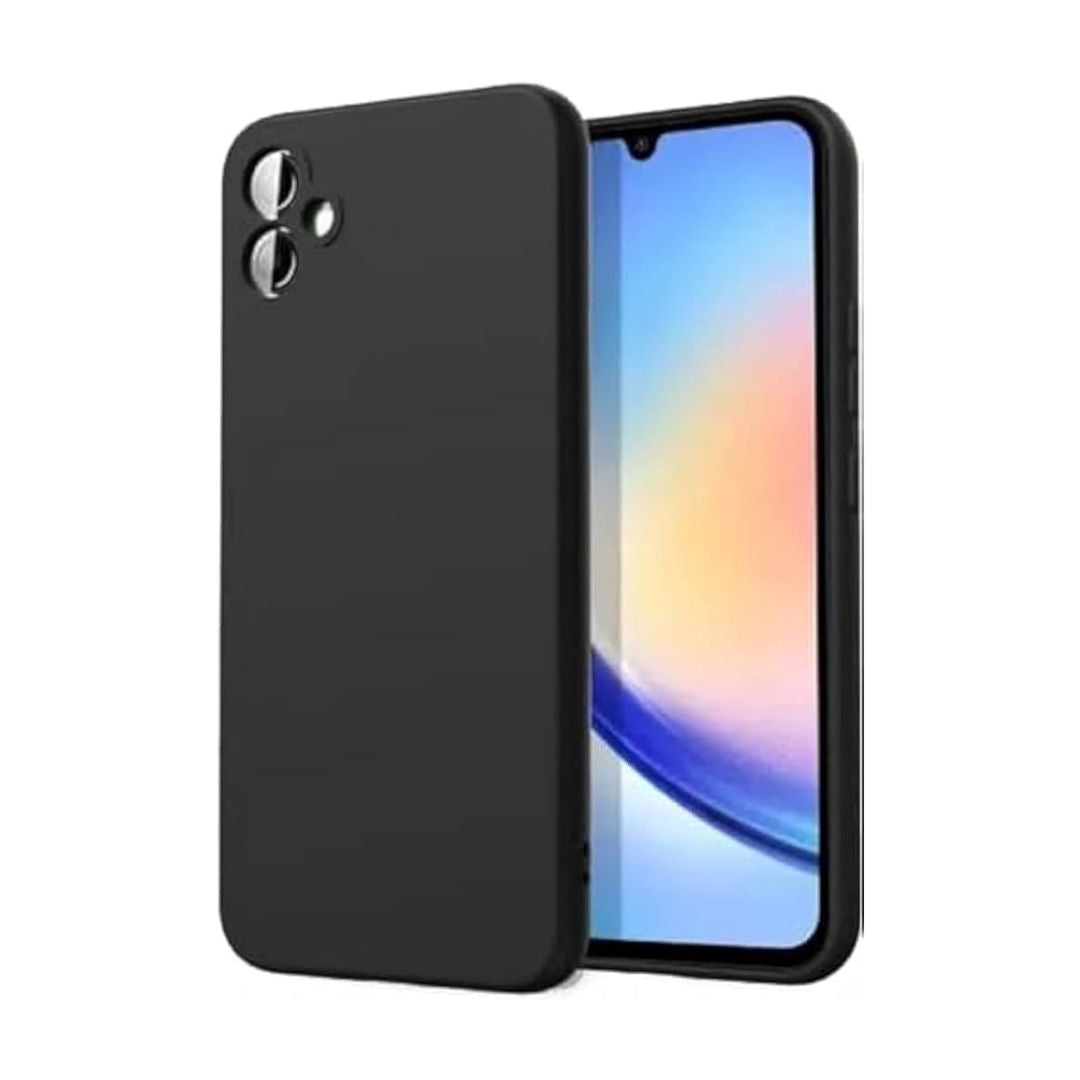 Samsung A05 Soft Silicone Black TPU Back Cover Case For A05