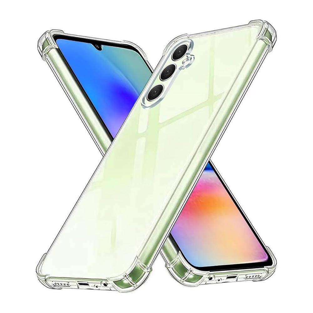 AntiShock Clear Back Cover Soft Silicone TPU Bumper case for Samsung A05s