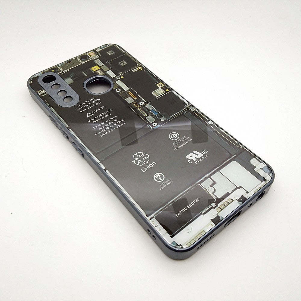 Circuit Board High Quality Hard Cover Full Camera Lens Protective Case for Vivo Y19