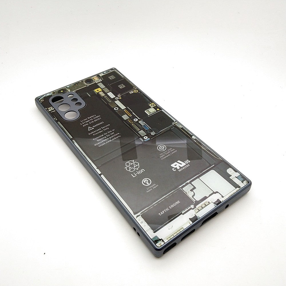 Circuit Board High Quality Hard Cover Full Camera Lens Protective Case for Samsung Note 10 Plus