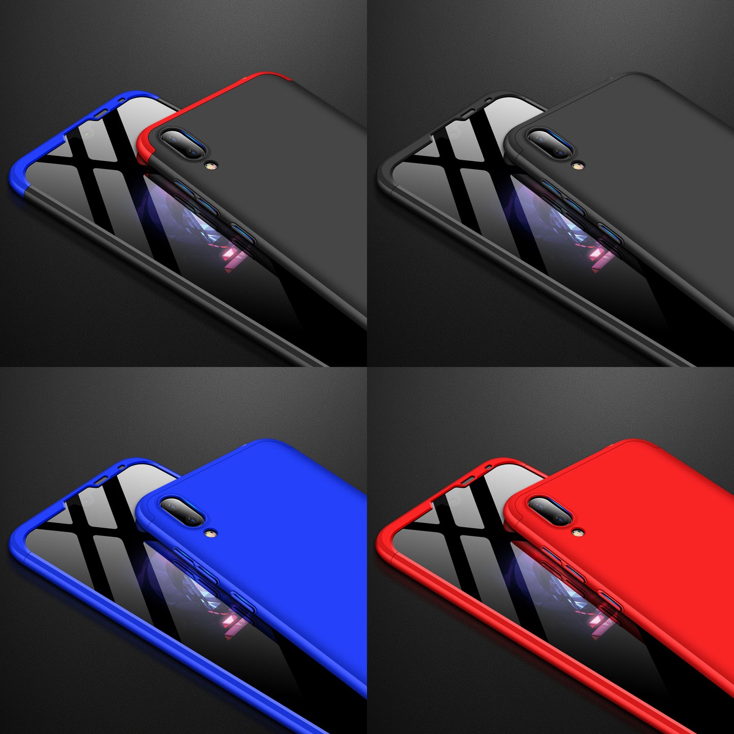 Original GKK Dual Tone 360º Case for Huawei Y7 2019