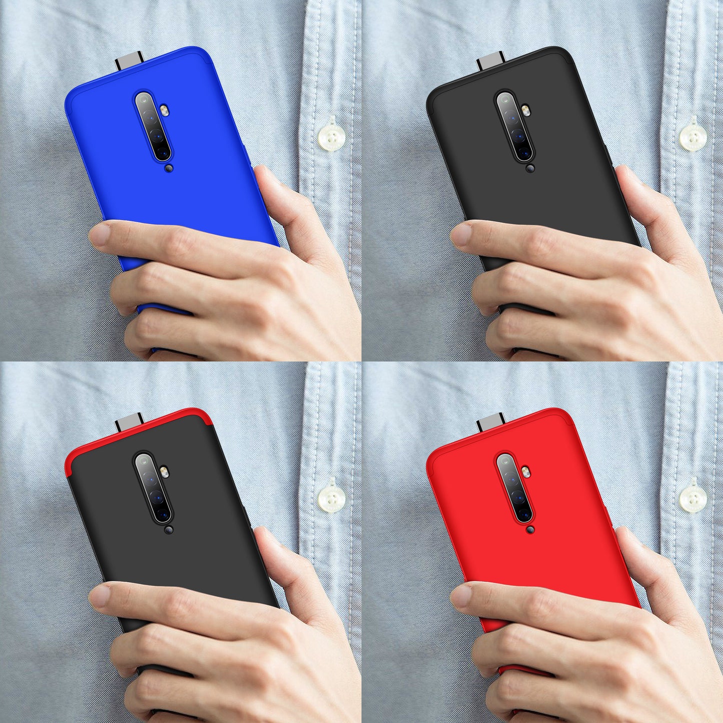 Original GKK Dual Tone 360º Case for OPPO Reno 2F