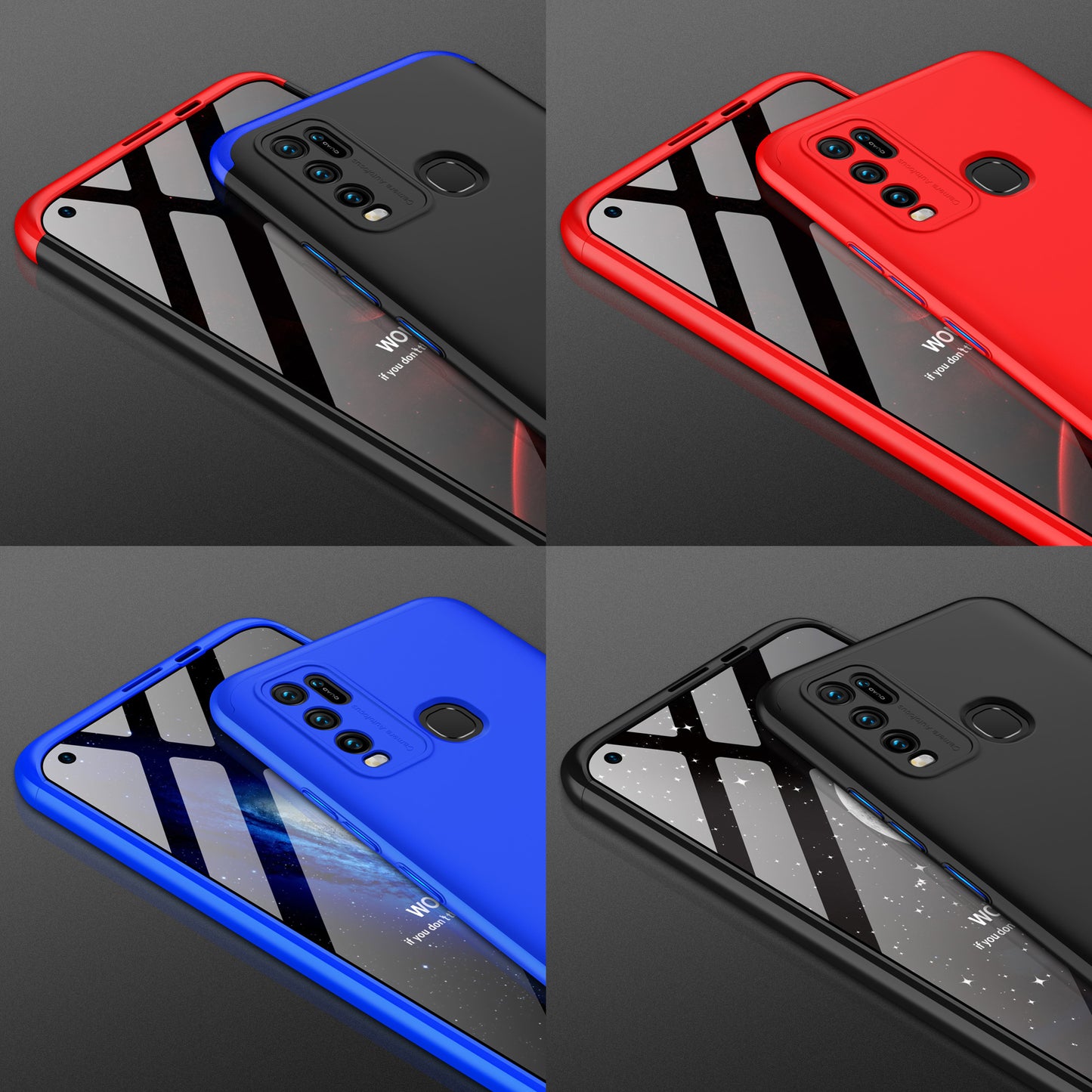 Original GKK Dual Tone 360º Case for Vivo Y30