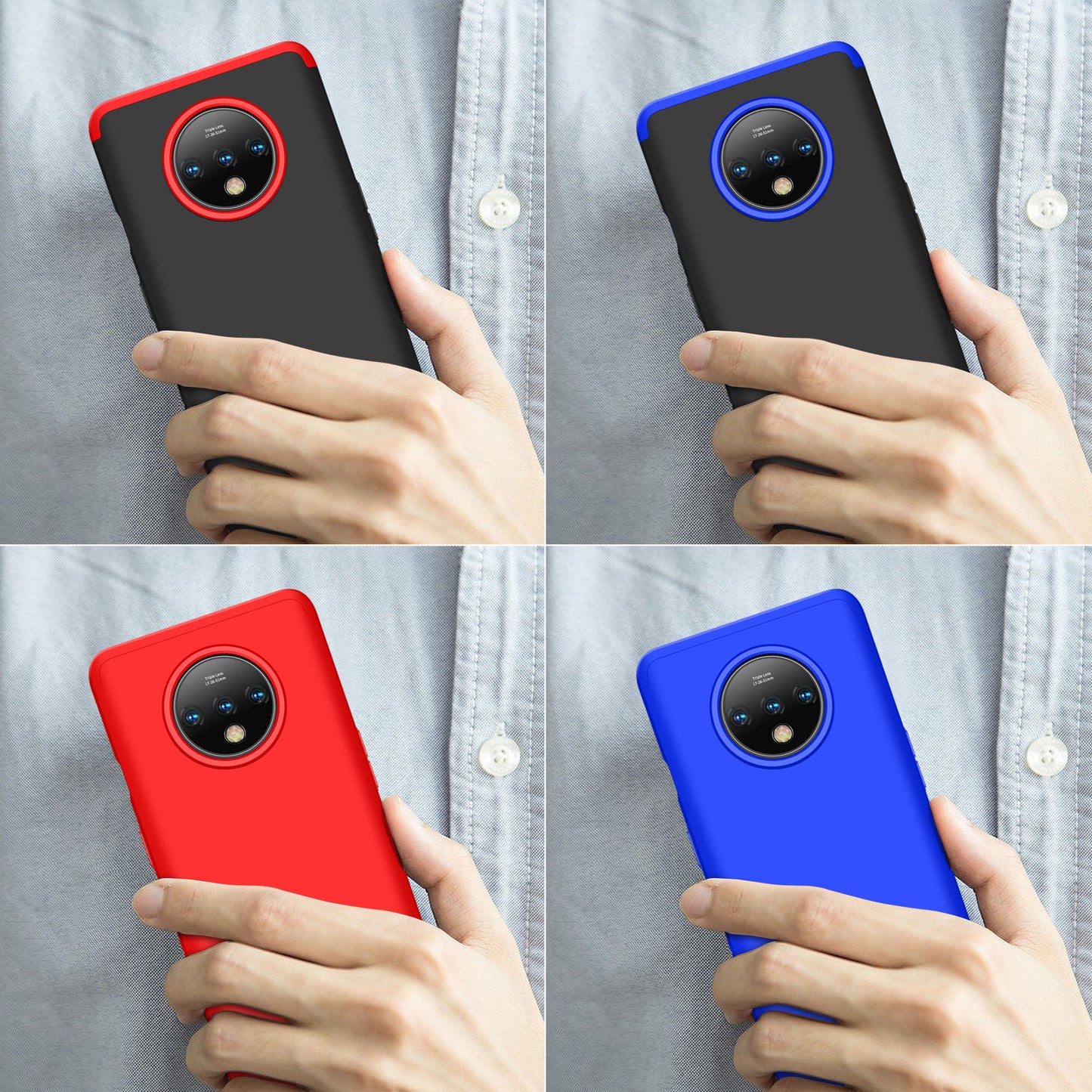 Original GKK Dual Tone 360º Case for Oneplus Oneplus 7T