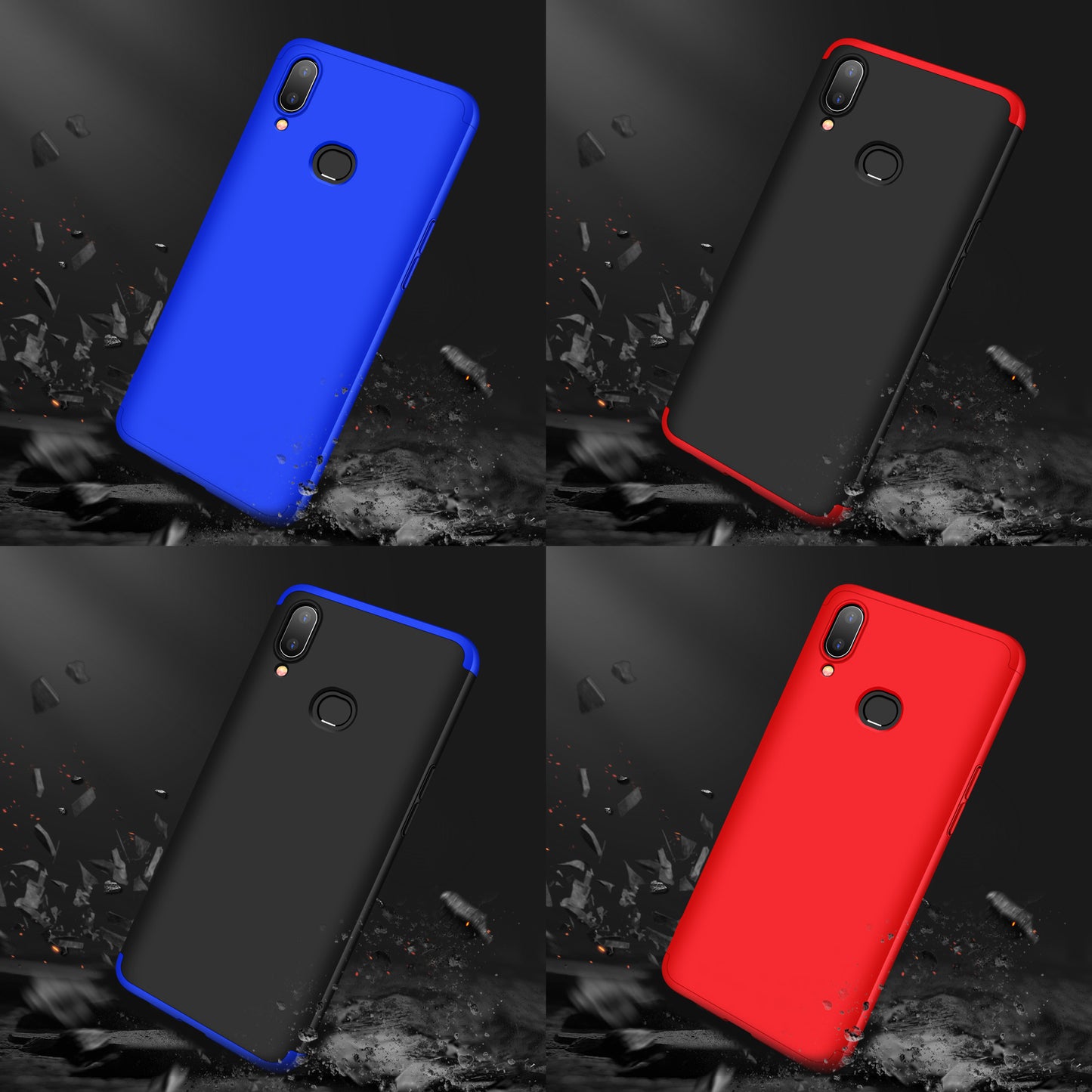 Original GKK Dual Tone 360º Case for Samsung A10s