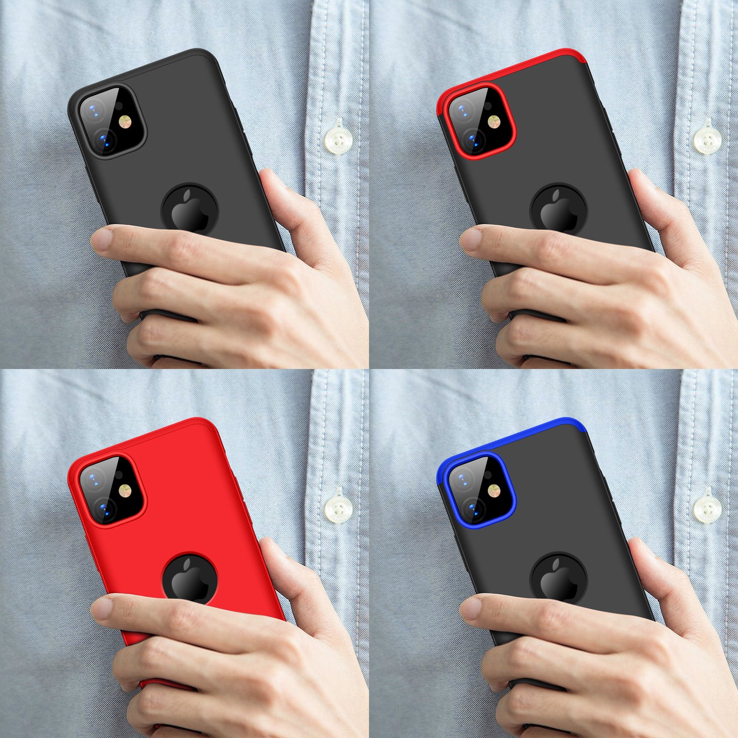 Original GKK Dual Tone 360º Case for apple iPhone 11