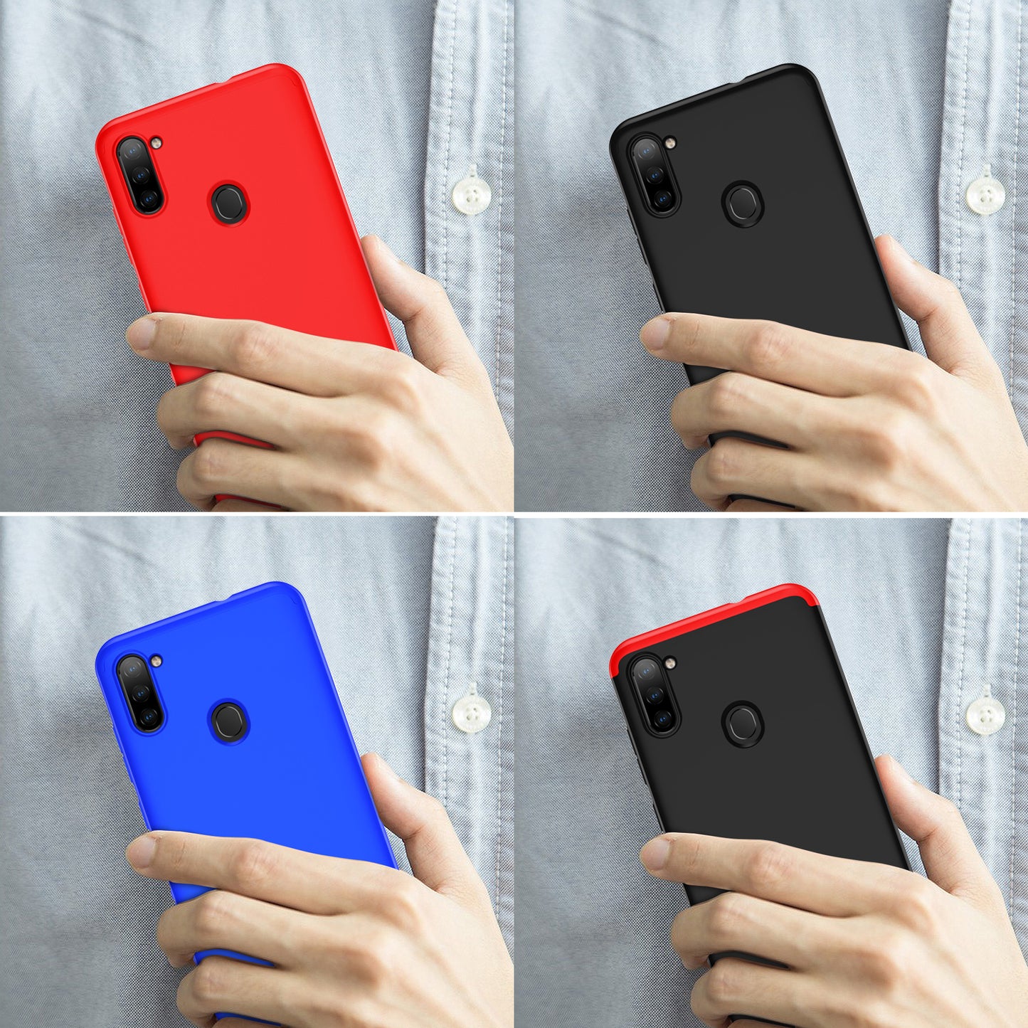 Original GKK Dual Tone 360º Case for Samsung A11