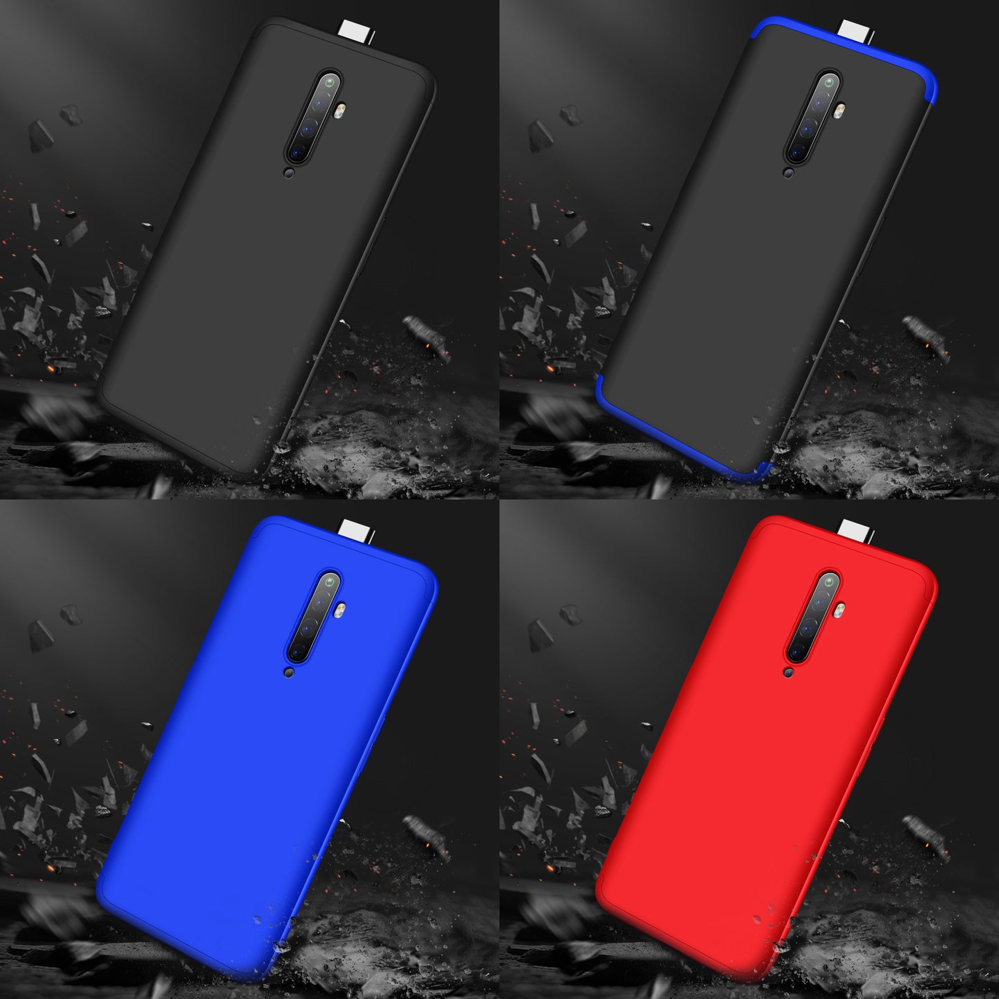 Original GKK Dual Tone 360º Case for OPPO Reno 2F