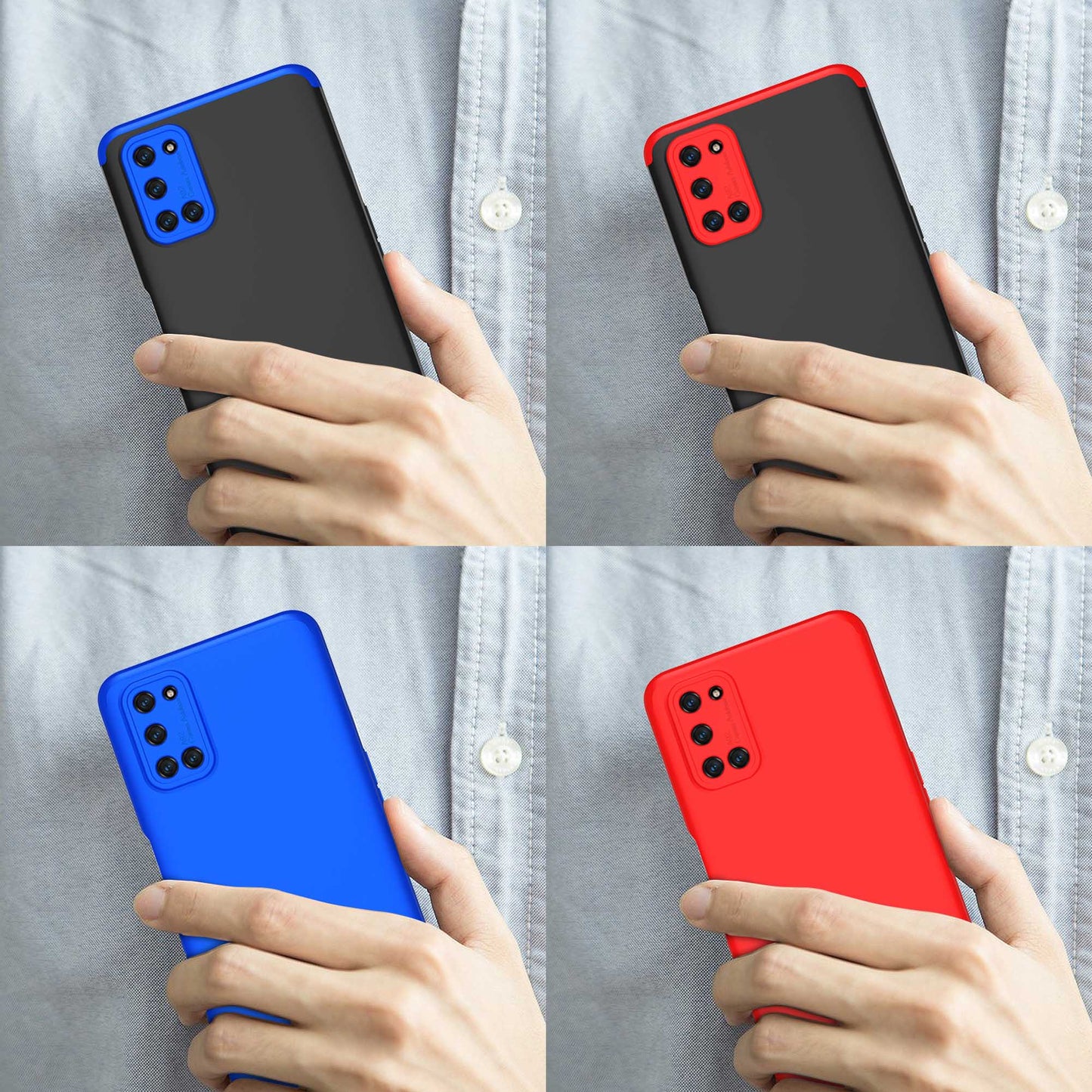 Original GKK Dual Tone 360º Case for OPPO A52