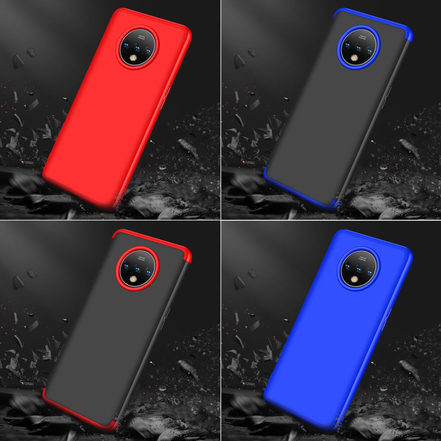 Original GKK Dual Tone 360º Case for Oneplus Oneplus 7T