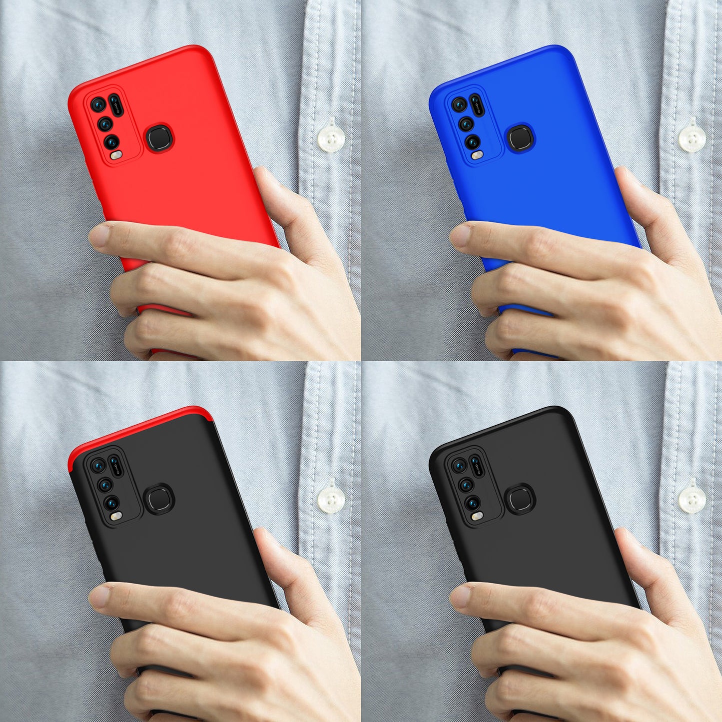 Original GKK Dual Tone 360º Case for Vivo Y30