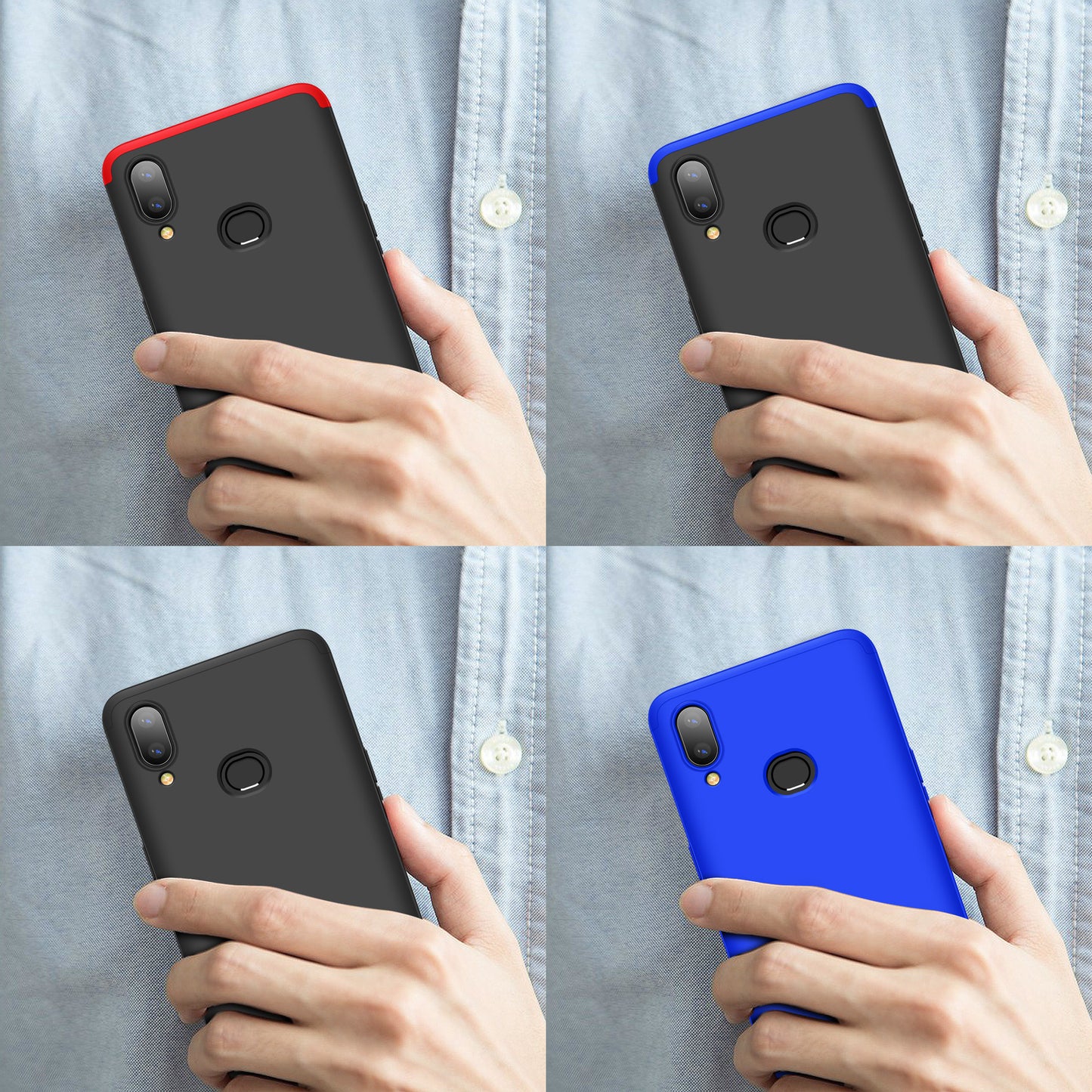 Original GKK Dual Tone 360º Case for Samsung A10s
