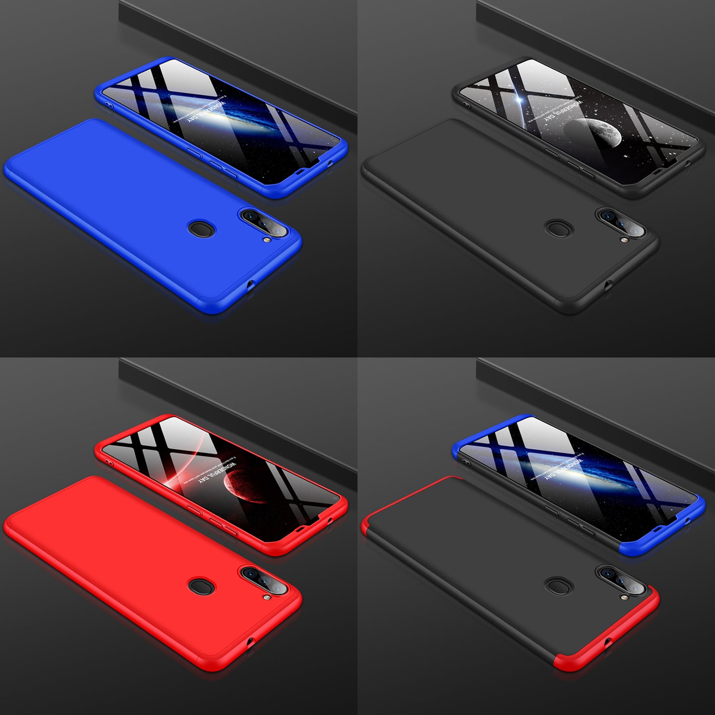 Original GKK Dual Tone 360º Case for Samsung A11