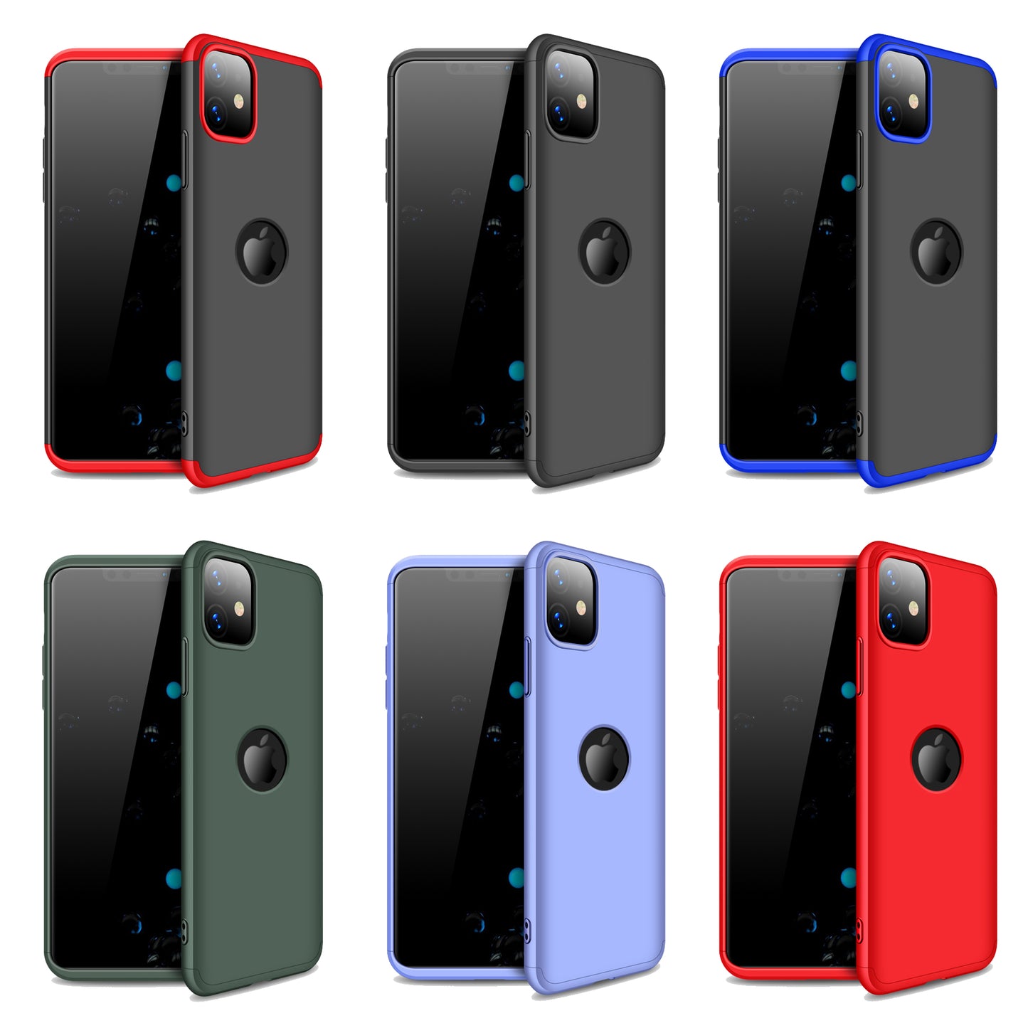 Original GKK Dual Tone 360º Case for apple iPhone 11