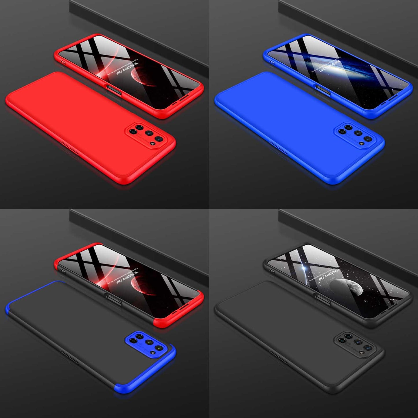 Original GKK Dual Tone 360º Case for OPPO A52