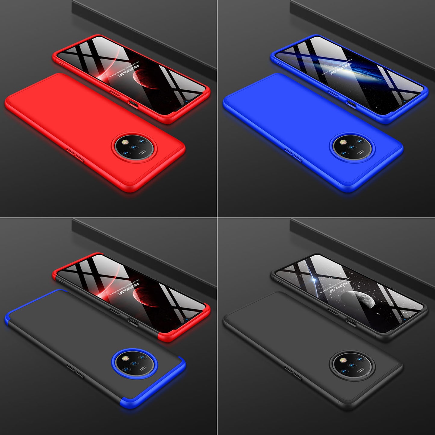 Original GKK Dual Tone 360º Case for Oneplus Oneplus 7T