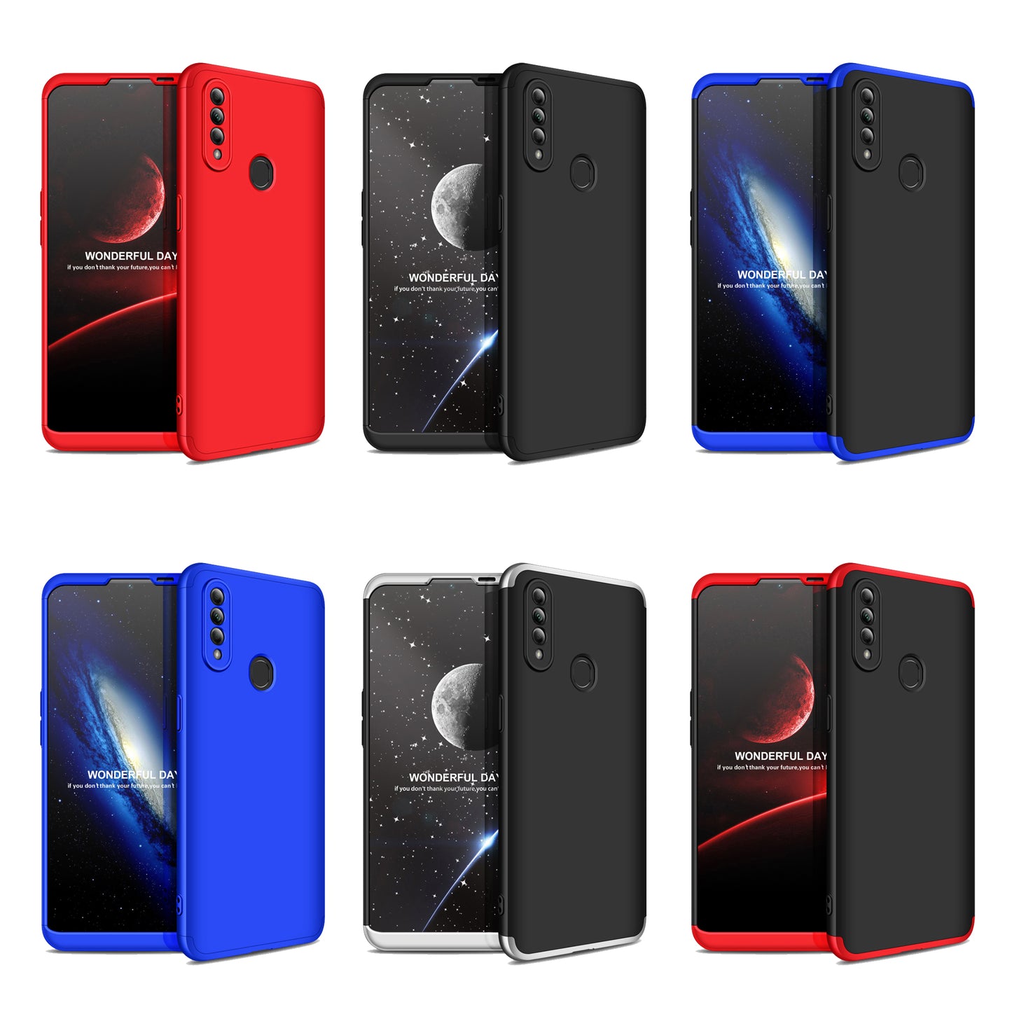 Original GKK Dual Tone 360º Case for OPPO A31