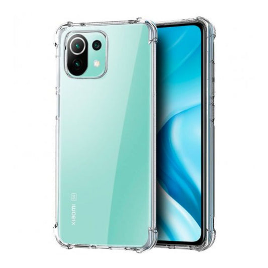 AntiShock Clear Back Cover Soft Silicone TPU Bumper case for Xiaomi Mi 11 Lite