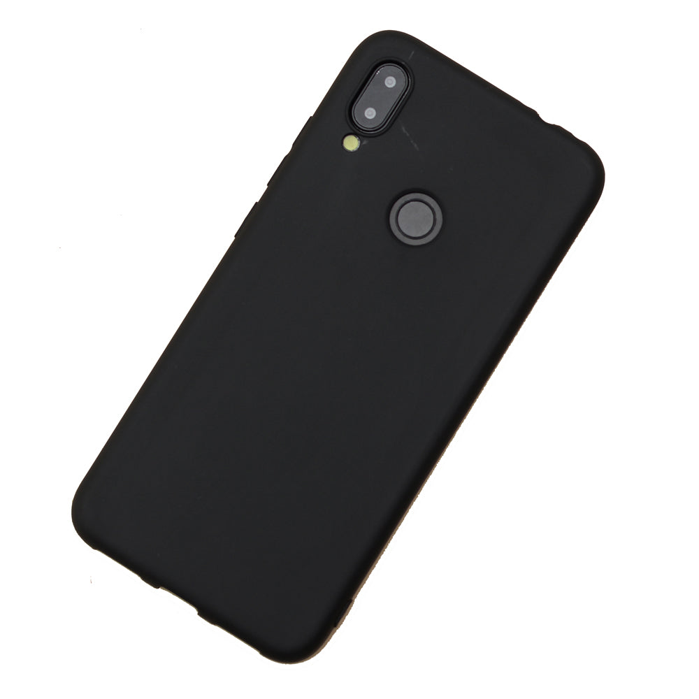 Redmi Note 7 Silicone back Cover Slim Magic TPU Case Black