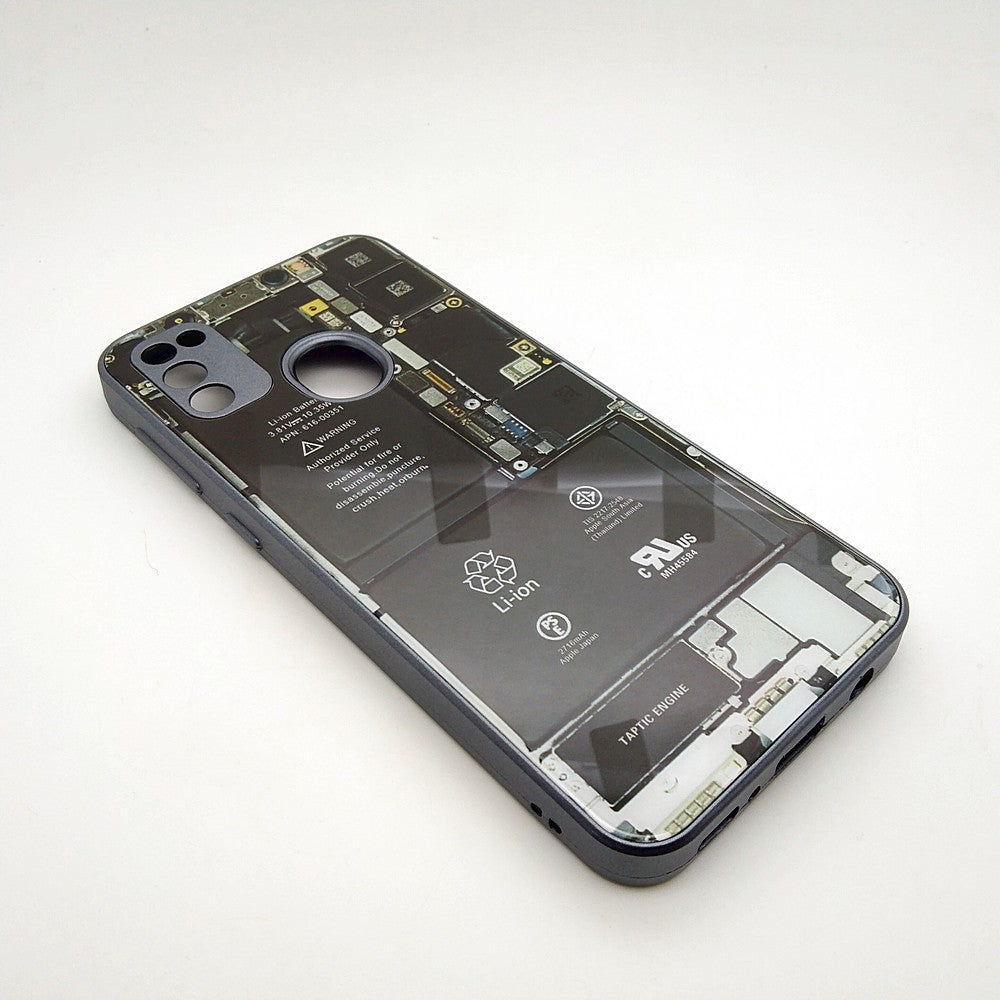 Circuit Board High Quality Hard Cover Full Camera Lens Protective Case for Samsung M21