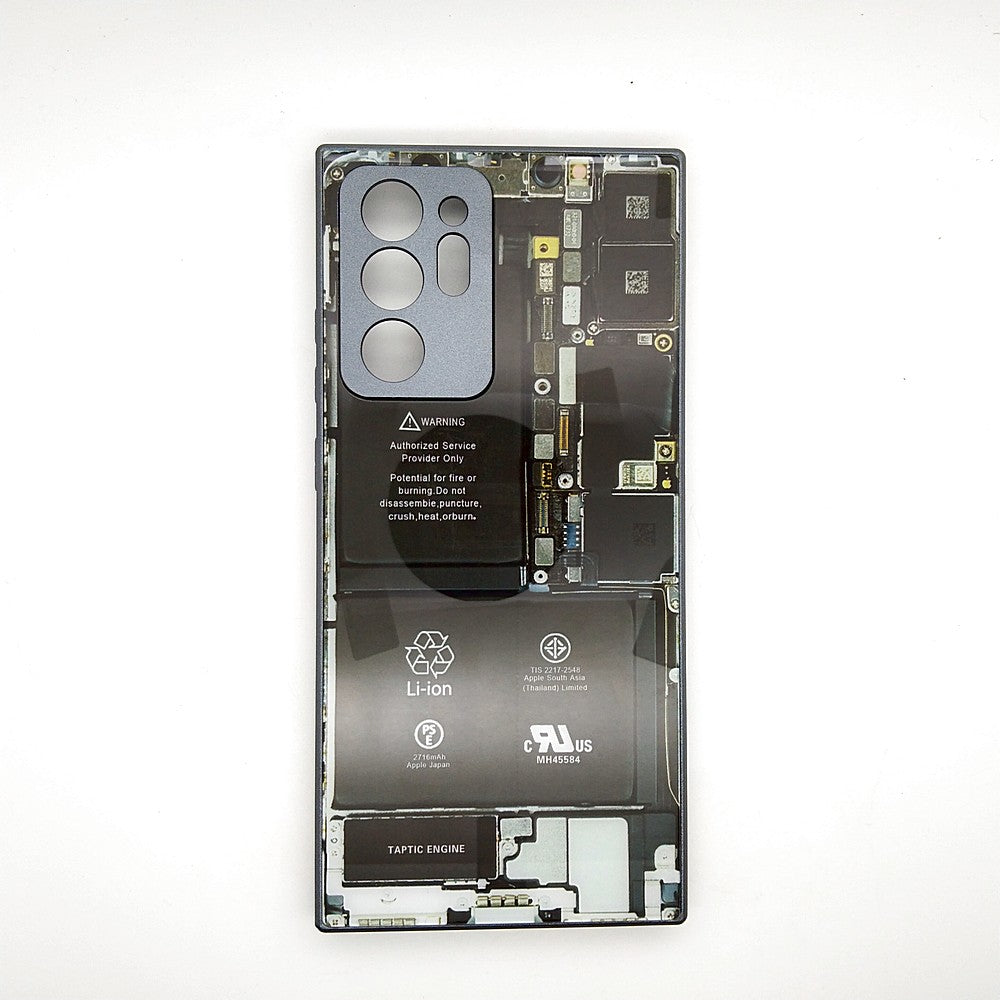 Circuit Board High Quality Hard Cover Full Camera Lens Protective Case for Samsung Note 20 Ultra