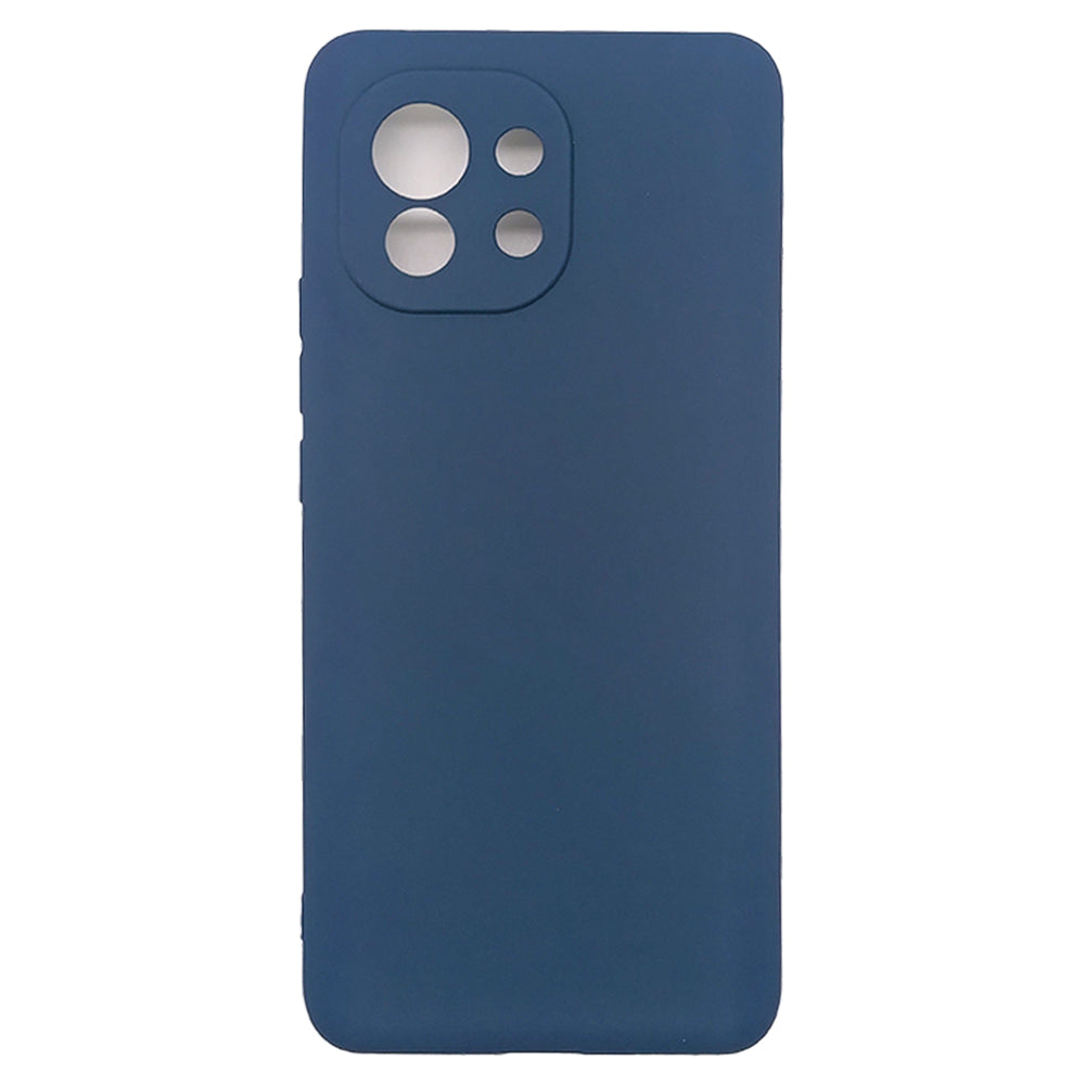 Xiaomi Mi 11 Silicone back Cover Slim Magic TPU Case Blue