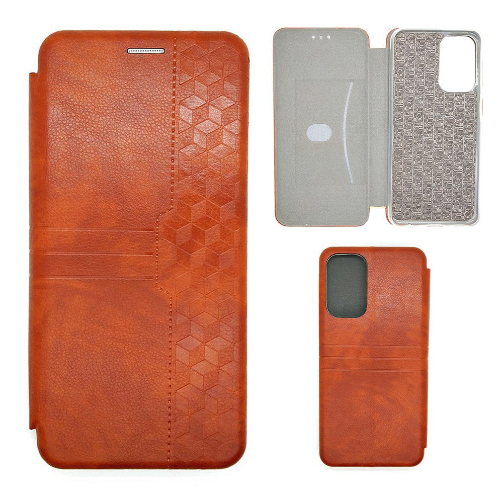 Samsung A23 Leather Pouch Case Premium Leather texture full cover