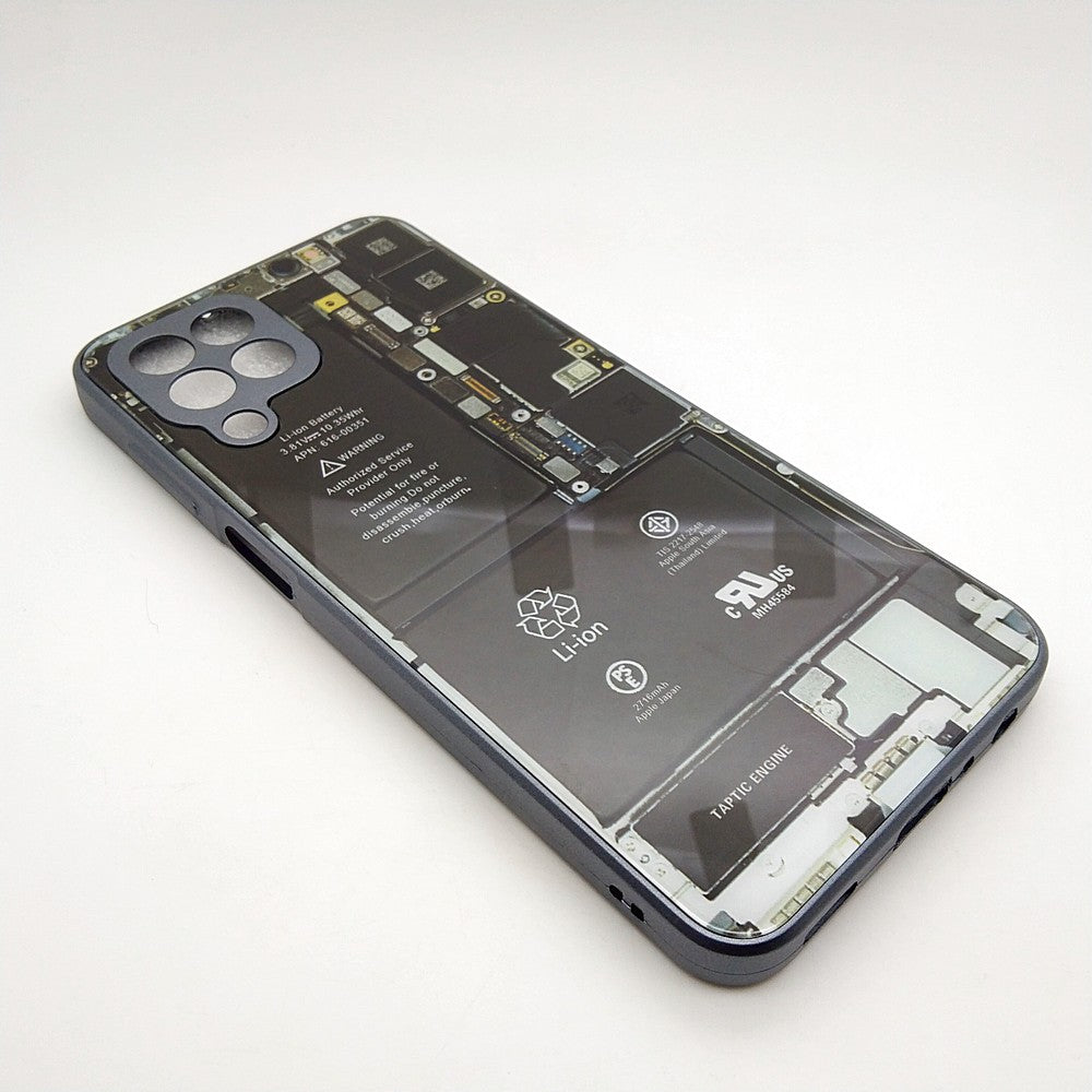 Circuit Board High Quality Hard Cover Full Camera Lens Protective Case for Samsung M33 5G