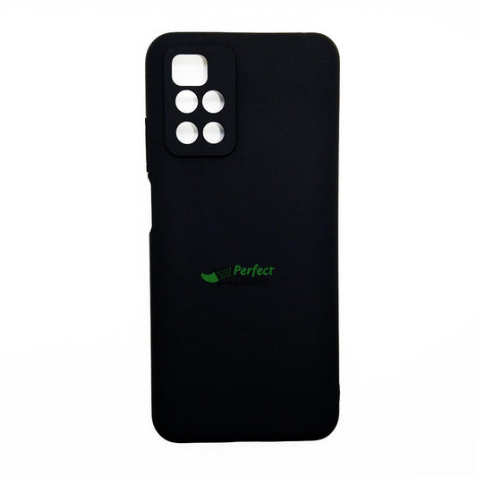 Redmi 10 Silicone back Cover Slim Magic TPU Case Black