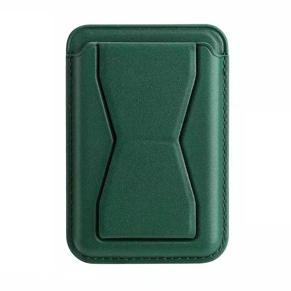 Apple iPhone MagSafe Supported Leather Wallet with Stand