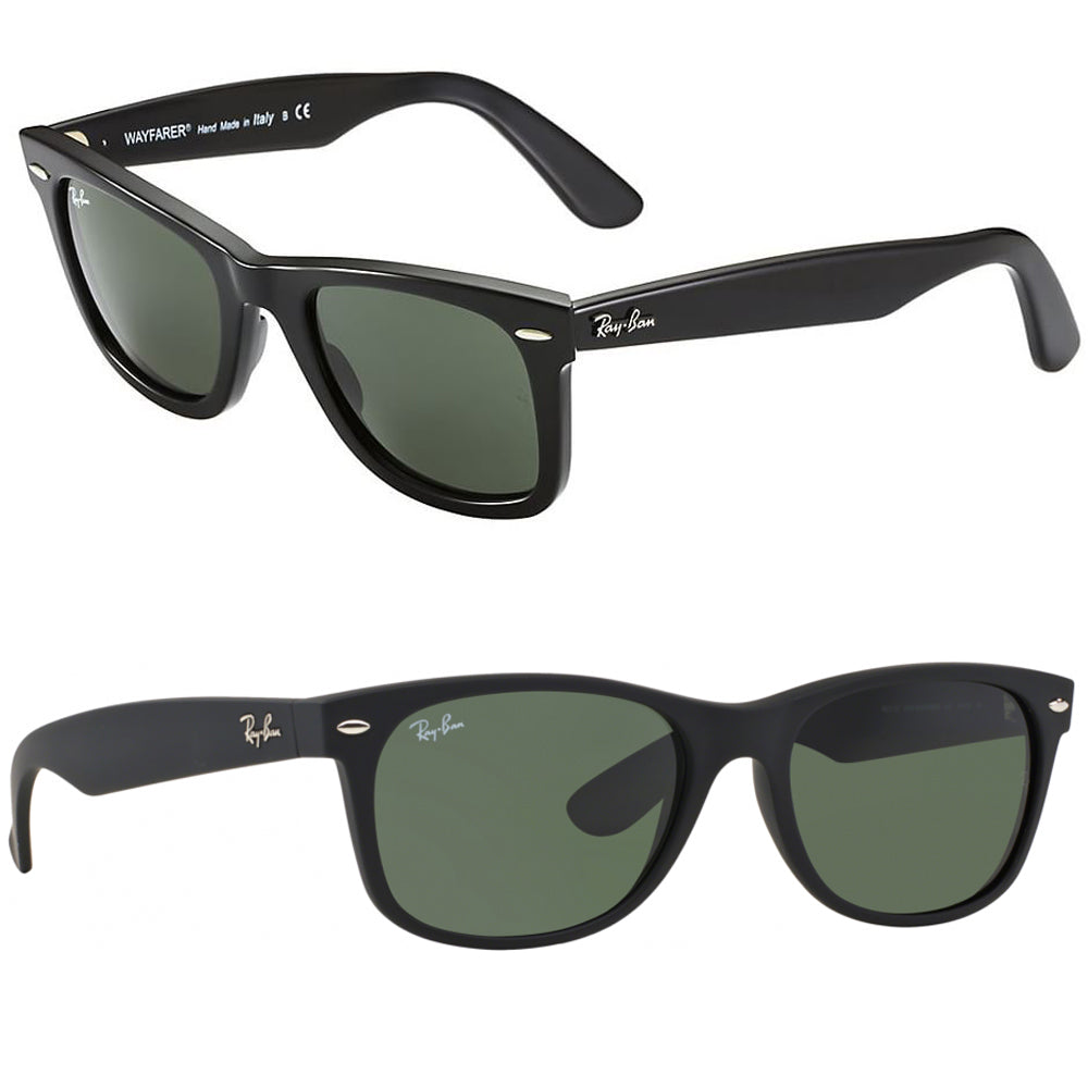 Stylish unisex glass WayFarer Glossy Thick Frame casual Sunglass