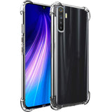 AntiShock Clear Back Cover Soft Silicone TPU Bumper case for OPPO F15