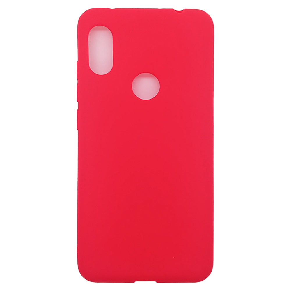 Redmi Note 6 Pro Silicone back Cover Slim Magic TPU Case Red