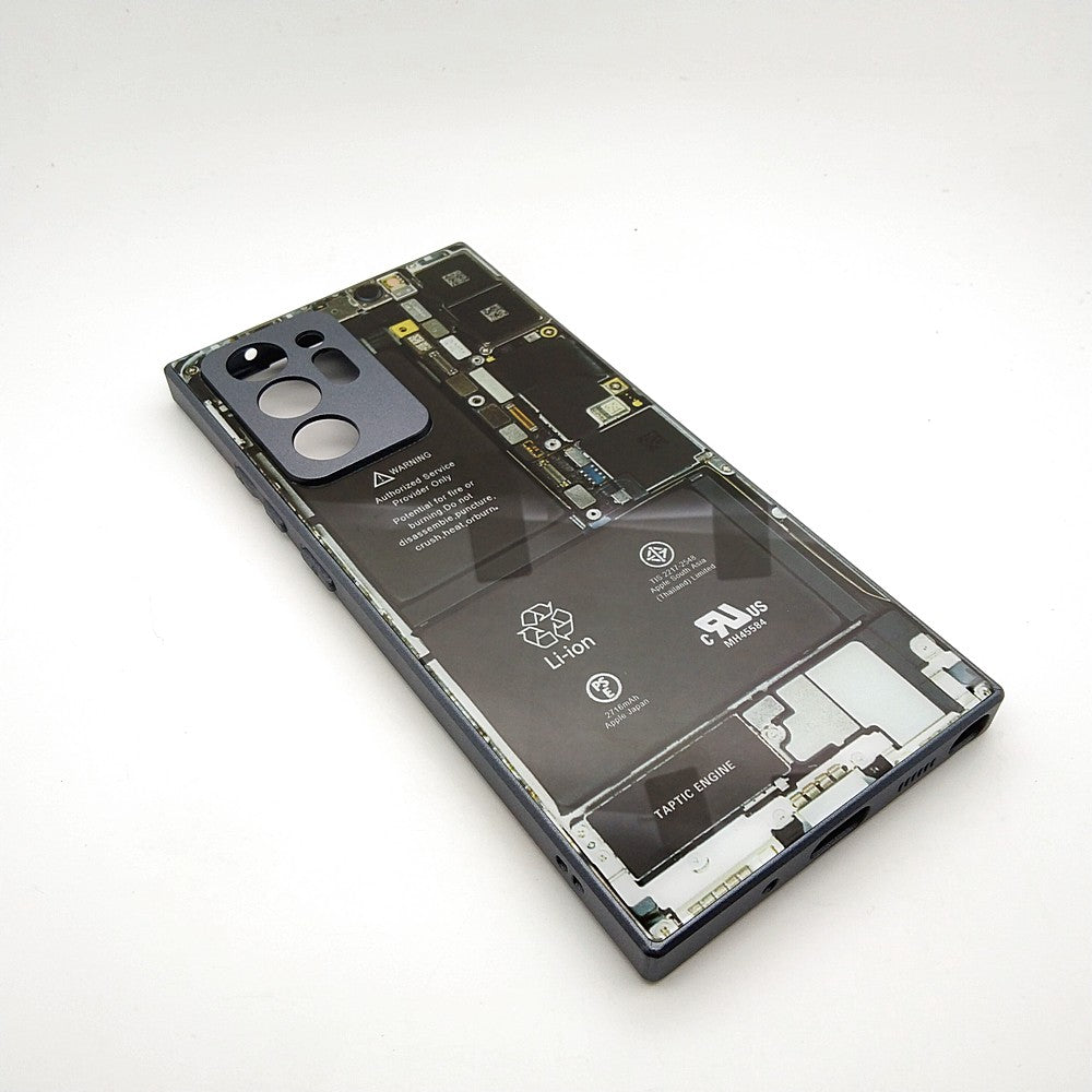 Circuit Board High Quality Hard Cover Full Camera Lens Protective Case for Samsung Note 20 Ultra
