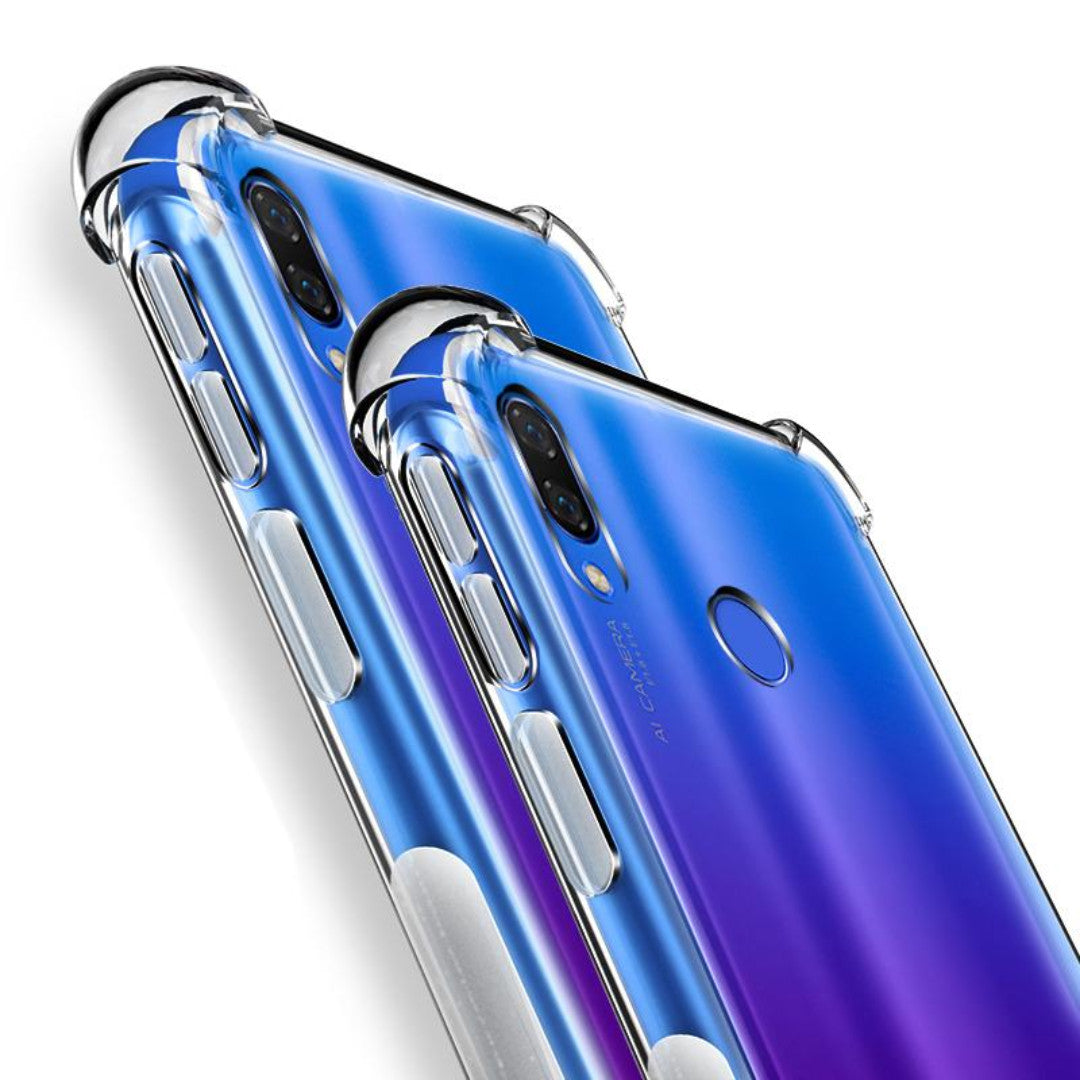 AntiShock Clear Back Cover Soft Silicone TPU Bumper case for Huawei Nova 3i