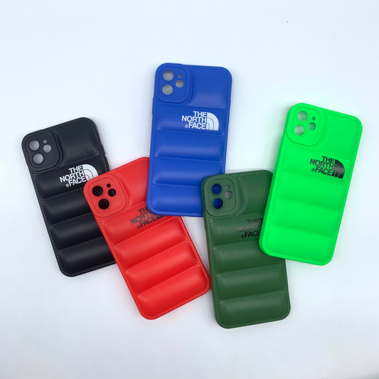 iPhone 11 Puffer Jacket Case Shock-Absorbing Air Cushion Back Cover