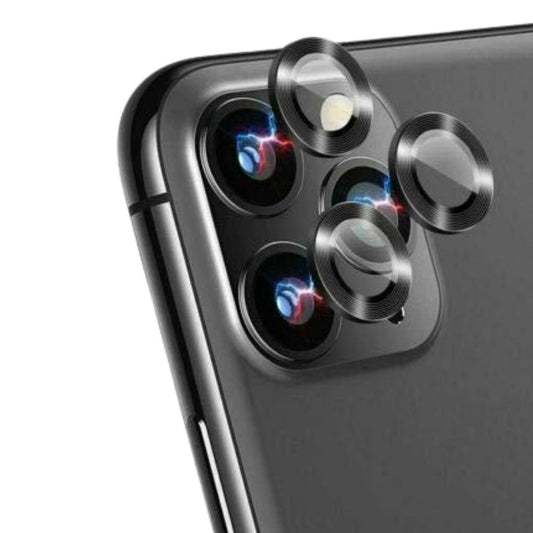 iPhone 11 Pro Max Camera lens protection Ring with Tempered glass