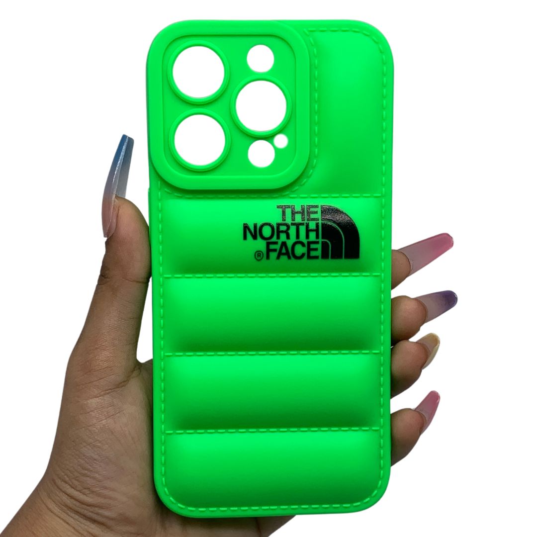 iPhone 15 Pro Puffer Jacket Case Shock-Absorbing Air Cushion Back Cover