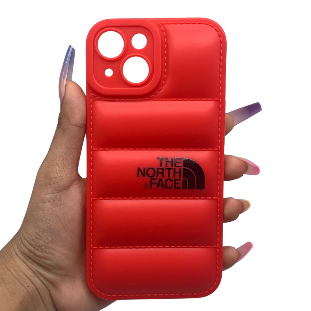 iPhone 15 Puffer Jacket Case Shock-Absorbing Air Cushion Back Cover